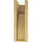 Ekena Millwork 5"W x 10"D x 15"H Classic Yorktown Rough Cedar Woodgrain TimberThane Corbel, Primed Tan CORUR05X10X15YORRCPR - alternate 4